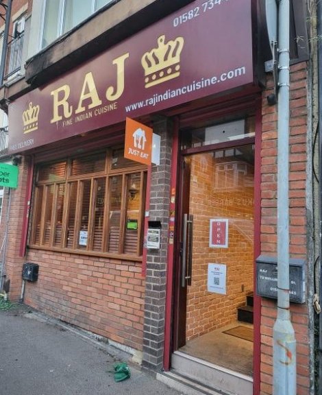 Ali Raj Fine Indian Cuisine restaurant front