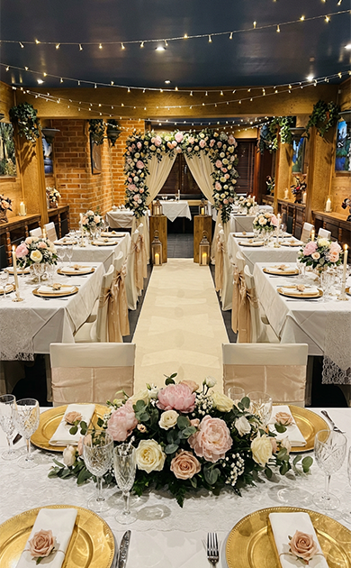 Wedding Events table setting
